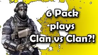 6 Pack Plays Clan vs Clan!! (CoD: Ghosts Funny Moments)