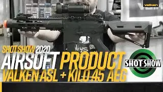 Valken ASL+ Kilo45 Airsoft Rifle - Shot Show 2020