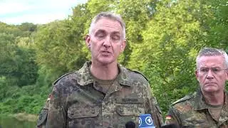 Bundeswehr-Hubschrauber abgest&uuml;rzt: Die komplette Pressekonferenz mit Pistorius & Schuster