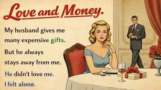 Learn English Through Stories 📖| Love and Money – An Emotional Life Lesson | English Audio Story