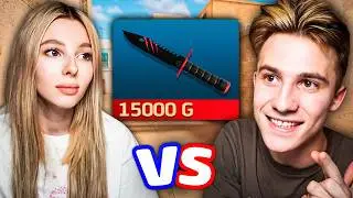 ДЕВУШКА VS СНЕЙ ЗА M9 BAYONET В STANDOFF 2 - КИЛЛ БАТТЛ!