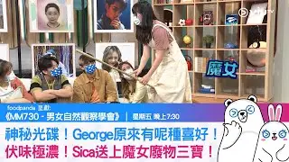 《MM730 - 男女自然觀察學會》神秘光碟！George原來有呢種喜好‌！伏味極濃！Sica送上魔女廢物三寶！