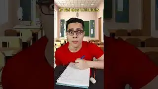 O REI DOS CHICLETES! #funny #asmr #escola #humor #memes #ashorts