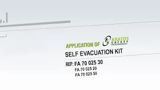 Self-evacuation kit / Kit d'auto-&eacute;vacuation | KRATOS SAFETY