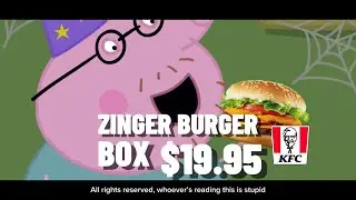 Peppa Pig but it&rsquo;s a KFC ad