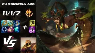 MID Cassiopeia vs Azir - EU Grandmaster Patch 25.18