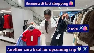 Another zara haul❤️🛍️|| Soon✈️🥹|| Meet my new friend ❤️|| ​⁠@KaurPreet-14
