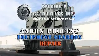 Massive Aaron Process Parallel Shaft Gearbox Rebuild | Specialty Gear Drive