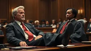 Arrogant Billionaire Refuses to Stand for Black Judge, The Sentence He Receives Stuns Everyone