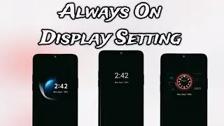 Always on Display Setting #mobilephone #smartphone #techtal #tech #android #vivo #tips 