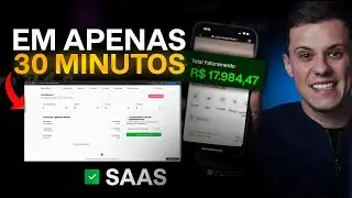 CRIANDO UM MICRO SAAS QUE FATURA R$30.000 EM MINUTOS COM IA