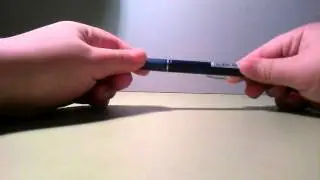 Prezentare pix Pilot Frixion blue