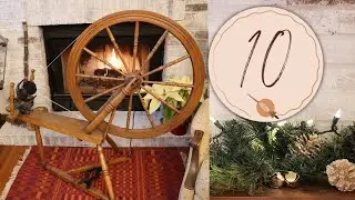Vlogmas Day 10   Canadian Production Wheel and The Book I'm Reading