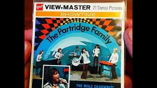 David Cassidy Partridge Family Male Chauvinist View-Master 3D View master B592E ViewMaster Stereo 73