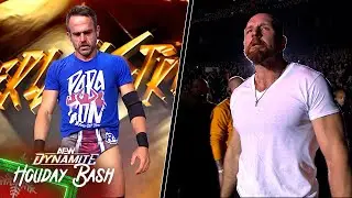 EXCLUSIVE: AEW Dynamite Holiday Bash KICKS OFF with Roderick Strong vs Jon Moxley!
