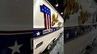 EVEL KNIEVEL KUSTOM VAN from SEMA 2024 - Fireball Tim Garage