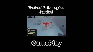 #spinoraptor #evolved #shorts #jurassicworld #jurassicblocky #gameplay #survival #dinosaur #hybrid