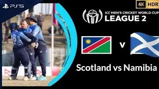 Scotland vs Namibia ICC World Cup League 2 Highlights | Cricket24