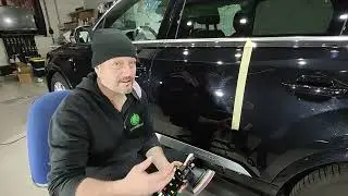 Polishing hard paint in one step