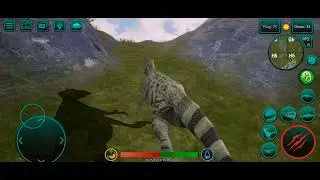Gameplay de allosaurus (THE CURSED ISLE) :)