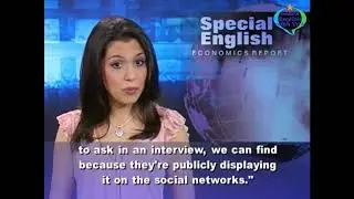 Learn English with VOA Special English - 'You Are Your Brand-' Using Social Media to Find a Job