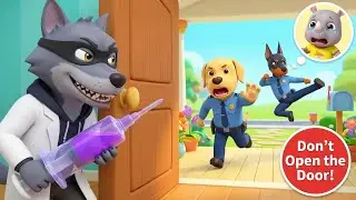 Fake Doctor Warning!🩺Bad Wolf Home Intrusion | Safety Rules for Kids | Sheriff Labrador Police Chase