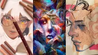 Art tiktoks that will help you with stress ✨