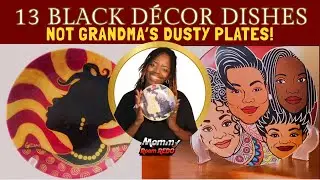 Black Culture: 13 African American Art Plates for Home D&eacute;cor | Legacy, Afrocentric | Mommy Room REDO