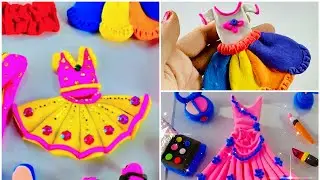 DIY How to Make Polymer Clay MiniatureSewing Machine Set, Doll | Sewing Tools and Accessories/Diy