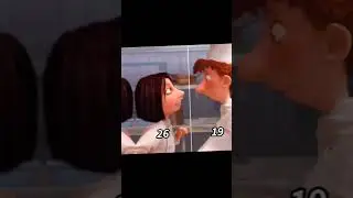 Age of Disney Couples 👫 #disneyprincess #disney #princess #couple #disneycouple #shorts