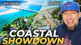 YACHATS VS WALDPORT Oregon: Which Coastal Town Is Right for You? | Moving To Oregon Coast 2024