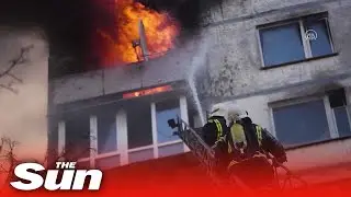 At least four killed in Russian shelling in Kyiv, Ukraine