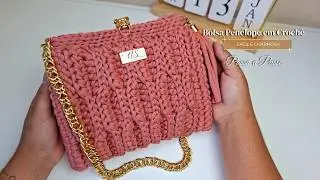 Passo a Passo - Bolsa Penélope - Fácil e Charmosa - Acessórios @lojamatilda - Nah Stein Crochê 
