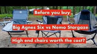 DON'T BUY BEFORE YOU SEE THIS REVIEW: Big Agnes Six Armchair vs Nemo Stargaze