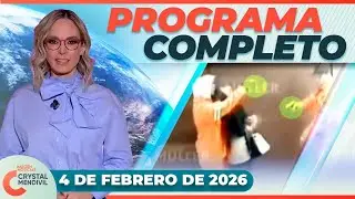 Noticias con Crystal Mendivil | Programa completo 4 de febrero de 2026