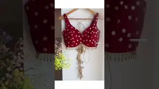 Backless Blouse design