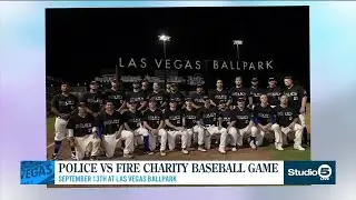 Police vs. Fire charity baseball game