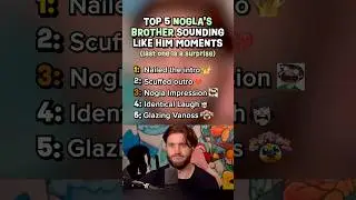 Nogla&rsquo;s Brother SOUNDS LIKE HIM! 👂