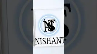 NISHANT NAME brand new Logo #logo #viral #youtubeshorts #logodesign