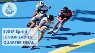 500 M Sprint Quarter Final Junior Ladies | WSG2024 - Italy