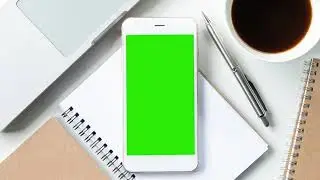 Mobile Frame Green Screen No Copyright