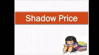 Meaning of shadow price/what is shadow price/UNIDO Approach