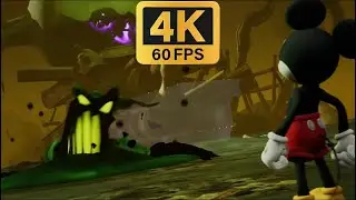 Disney Epic Mickey: Rebrushed - False Shadow Blot Boss (Thinner) (4K 60fps)