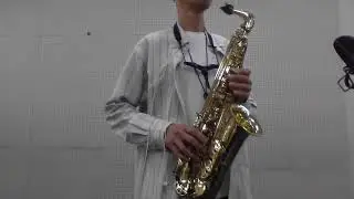 「Friday Night Fantasy」サックスで吹いてみた（再）