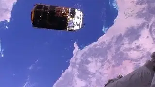 HTV-6 reaches the International Space Station