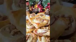 APERITIVO DE HOJALDRE PARA NAVIDAD #aperitivo #recetasnavide&ntilde;as #hojaldre #entrantes #recetas #rico