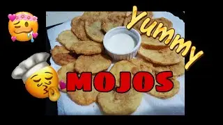 HOW TO MAKE HOMEMADE POTATO MOJOS (MERYENDA TIME) // nicksss