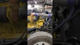Catetpillar 3406E 2WS first start after overhaul