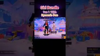Girl Bundle 1vs1 With Dynamic Duo 😊 || #freefire #gaming #viralshorts #viral #1vs1