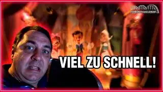 Disneyland Paris Pinocchio - Themenfahrt f&auml;hrt viel zu schnell!
